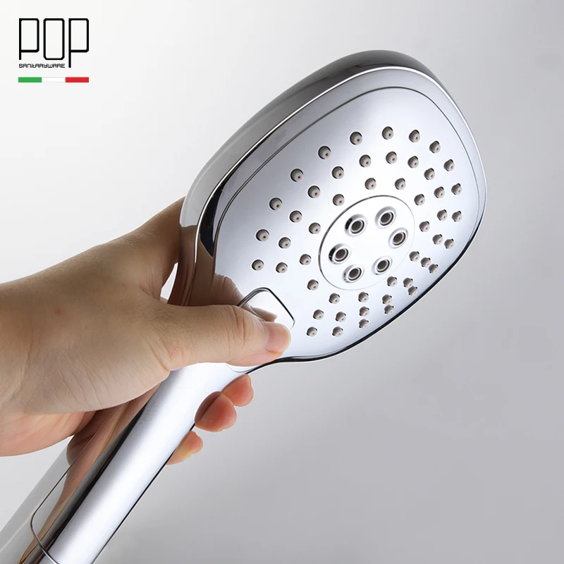 

POP Brand new design Three functions Hand shower head, Chrome and Matte black hand shower