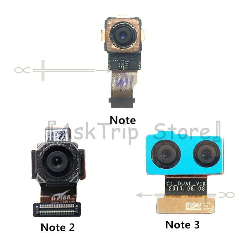 100% Новинка для xiaomi mi 3 Note Note2 Note3 Max x основной задний модуль камеры гибкий кабель