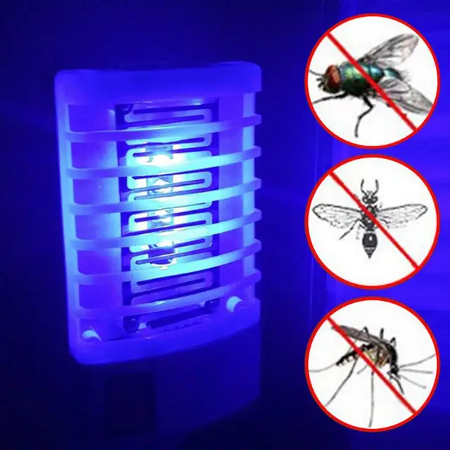 Mosquito Killer elektryczny Fly Bug Mosquito do zabijania owadów LED lampa-pułapka lampa zwalczania szkodników Drop Shipping 18may27 -