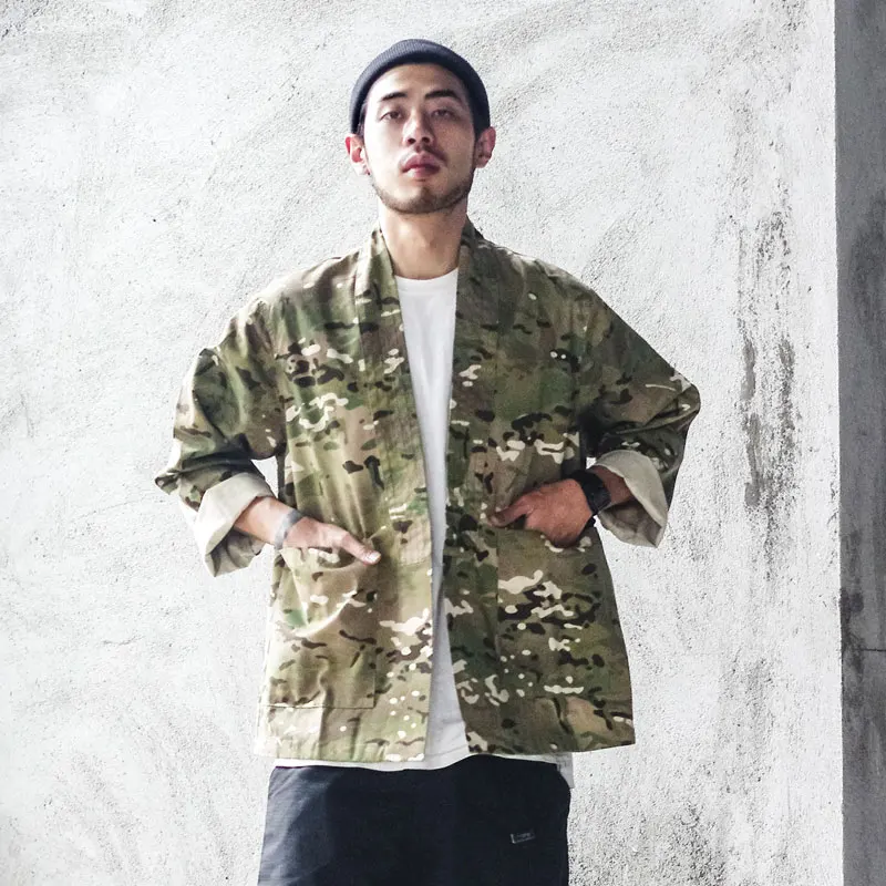 Japanese Camo Kimono Jackets 1