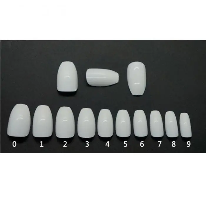 Arte do Unha Unhas para Casa Salão de Beleza Francês Manicure Unhas Falsas Longo Falso Unha Capa Completa Faça Você Mesmo Beleza Arte Dicas Bailarina Profissional 5 High Quality Beleza e saúde