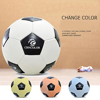 

5# Color Change Color Football for Adult Children Game Traning Colorful Durable PU Soccer with Inflator Pumping Needle Net Bag