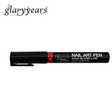 Цельнокроеное платье темно-Красного цвета рисунок живопись Дизайн ногтей ручка для 3D Книги по искусству украшения DIY Лаки для ногтей ручка Красота Маникюр Инструмент свадьбы#05