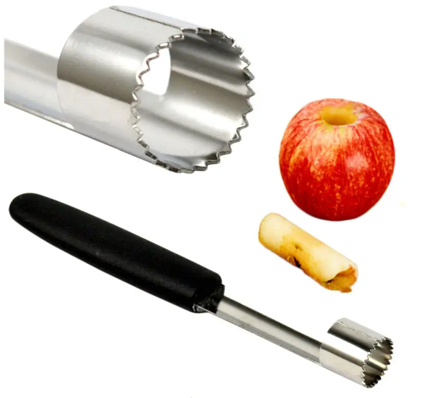 Urijk Stainless Steel Easy Twist Core Remover Fruit Apple Corer Pitter