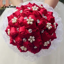 Свадебный букет Mariage Buque De Noiva Свадебный букет Дешевые Свадебные цветы Свадебные букеты заказной цвет Boda корсаж