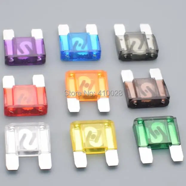 shhworldsea free choosen 10x MAXI Fuse Auto Boat Blade 20A 40A 30A 40A 50A 60A 70A 80A 100A 120A