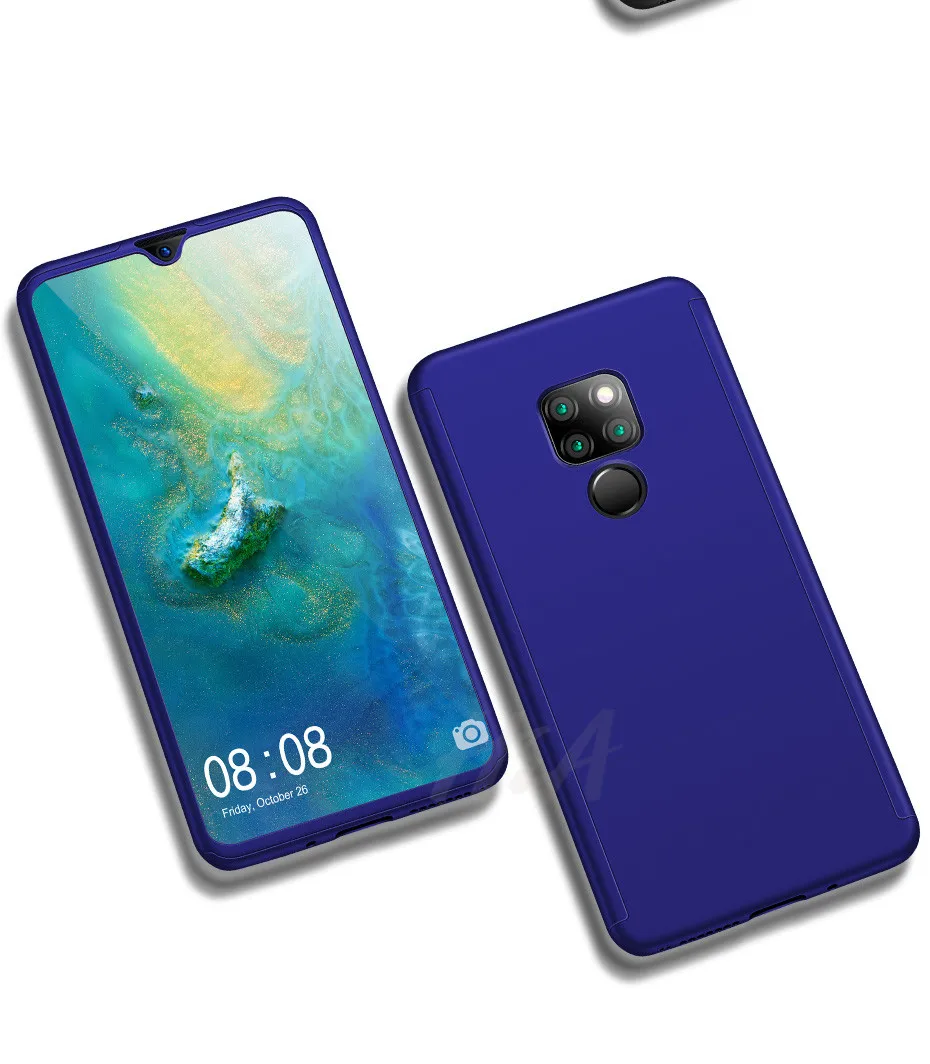 360 Роскошный Полный чехол для huawei P20 mate 20 Lite Pro Чехол стекло для huawei P10 P20 Lite Plus чехол для телефона huawei P Smart