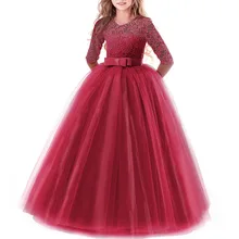 Tulle Princess Dress Flower Girls Wedding Dress for Kids Child Bridesmaid First Communion Dress Ball Gown Long Tulle Lace Dress цена Tulle Princess Dress Flower Girls Wedding Dress for Kids Child Bridesmaid First Communion Dress Ball Gown Long Tulle Lace Dress цены онлайн