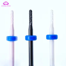 Роговой чистки и Полигональная пилка для ногтей электрические керамические сверла для ногтей Маникюр Педикюр фрезерный станок Керамический Резак