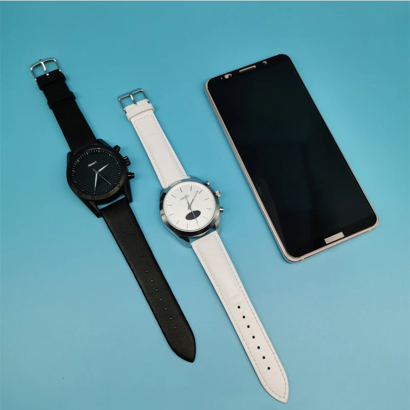 Toleda T4 hybrid smart watch relojes inteligentes BT smart watch with heart rate monitoring wearable technology