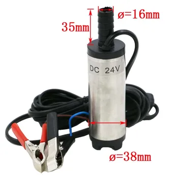 

24V DC Diesel Fuel Water Oil Car Camping Fishing Submersible Transfer Pump QST EXPRESS