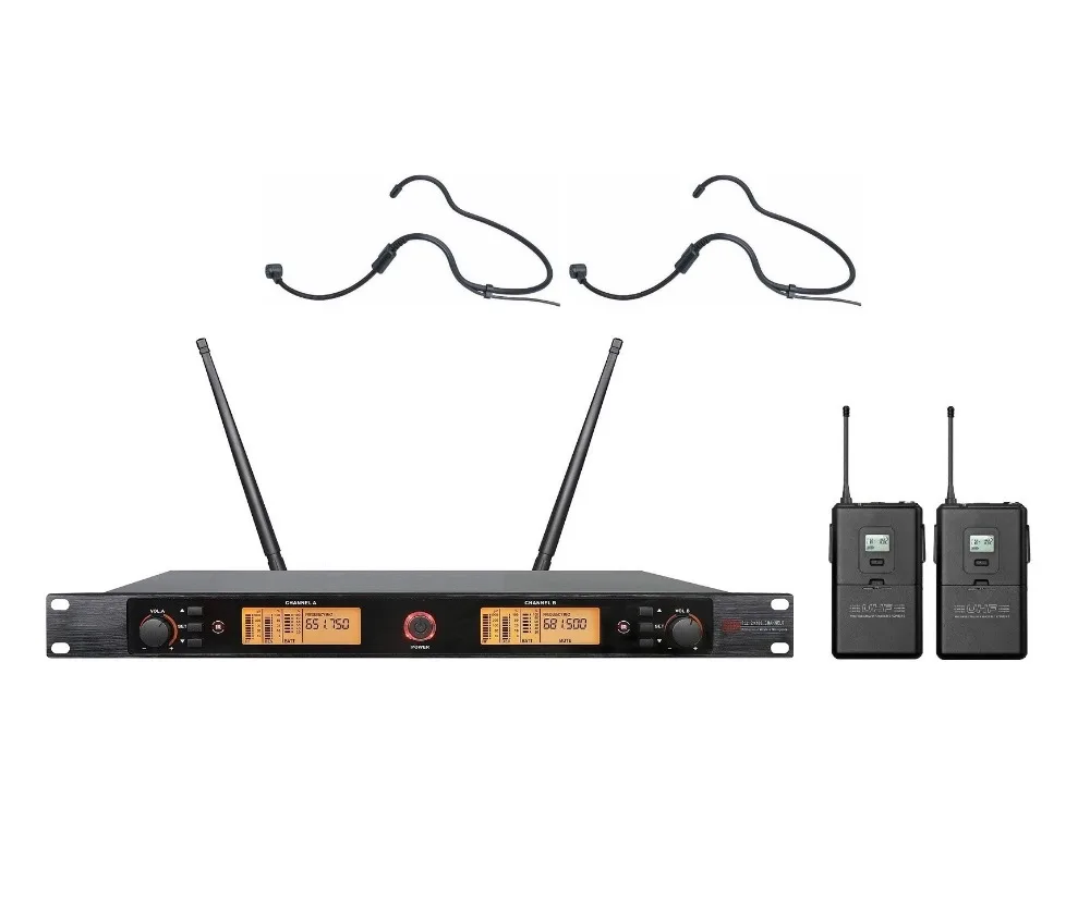 Bolymic Professional Dual Channel UHF outdoor stage performance