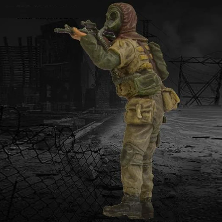 1/35 серия сталкера-Victor смоляная модель солдатика GK биохимическая несобранный и