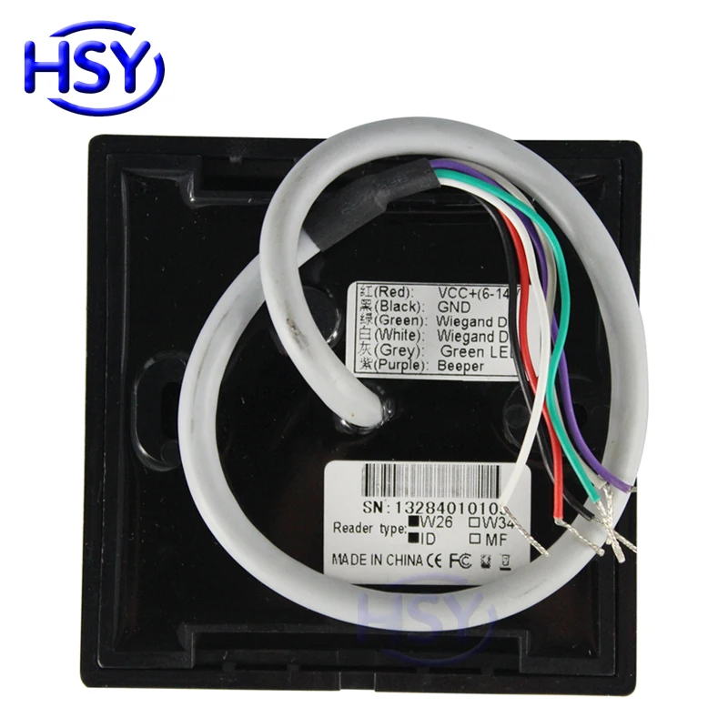 Считыватель идентификационных карт HSY 125 кГц RFID считыватель водонепроницаемый