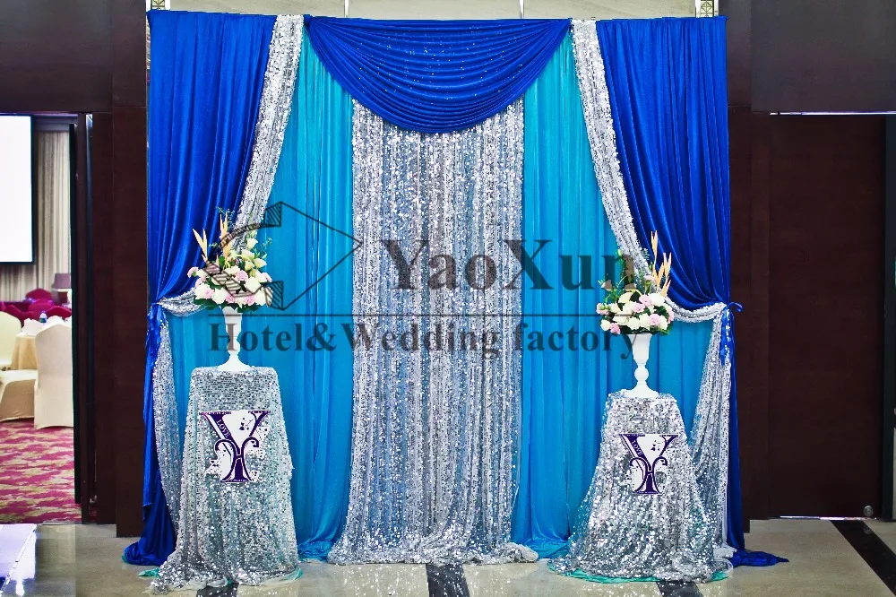 Aliexpress.com : Buy 3M*3M Turquoise Color Backdrop ...