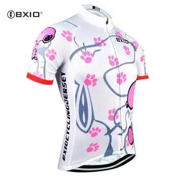 

BXIO Bike Team Maillots De Cyclisme 2020 Women Cycling Jersey Short Sleeve Ropa Ciclismo Skinsui Bike Clothing BX-0209W021-J