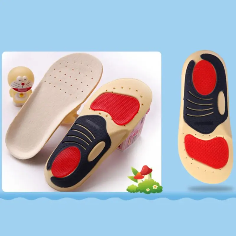 1 пара детская обувь Pad Спортивные EVA из соевого волокна детей средства ухода за кожей стоп Подушка для кормления упражнения ортопедические защиты