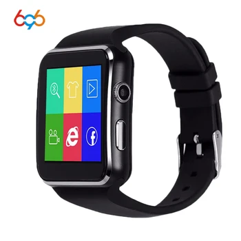 

696 X6 Smart Watch SmartWatch Camera Color Touch Screen Bluetooth Smartwatch activity fitness and trackor Support SIM/TF Card m