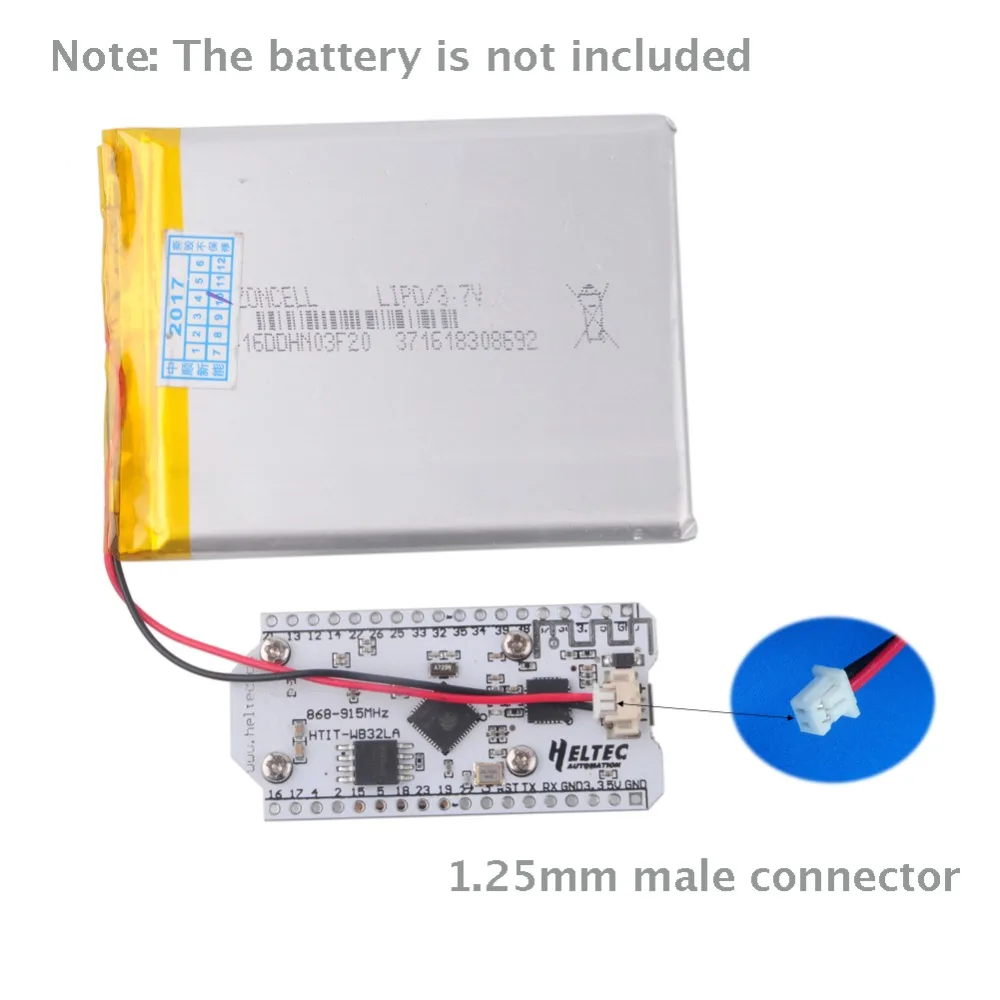 2 шт. 0,9" OLED ESP32 wifi Bluetooth Lora макетная плата 868 МГц SX1276 Lora Kit 32 модуль IOT(с штифтом