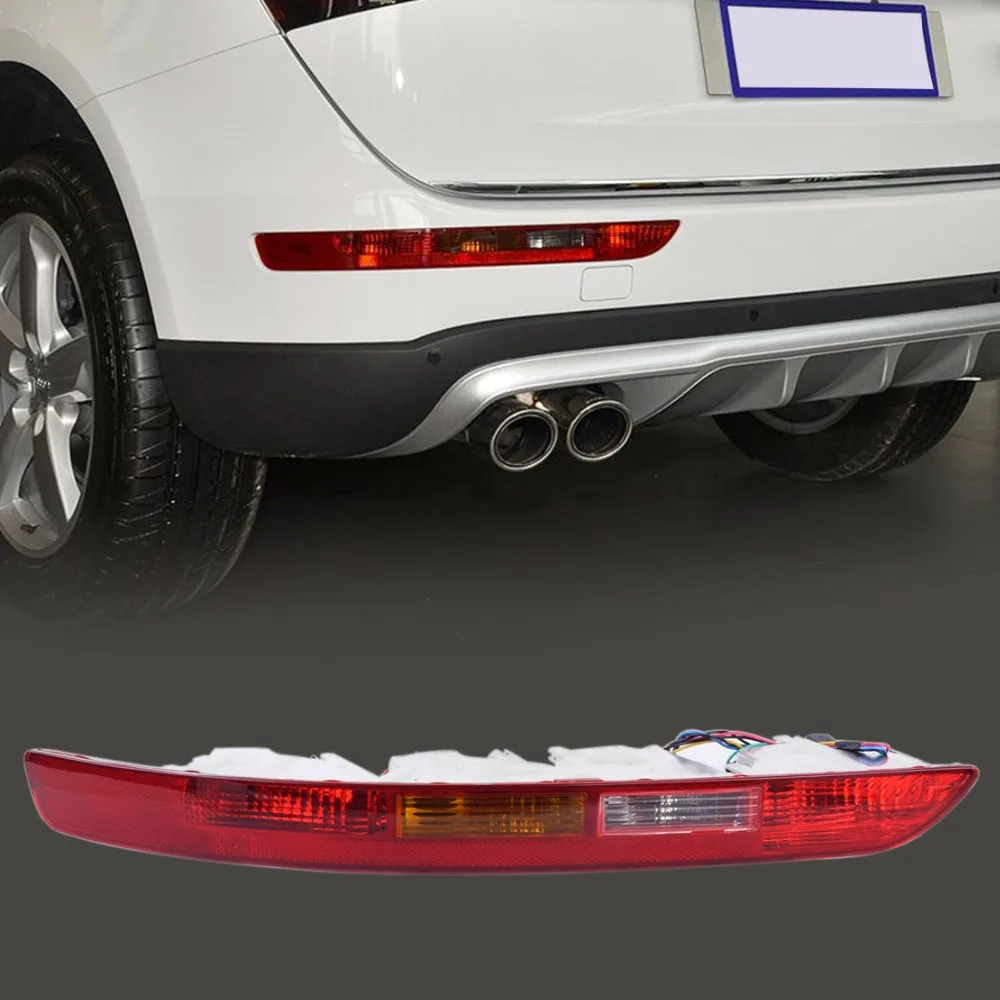

DWCX New Rear Left Side Lower Bumper Taillight Lamp Reverse Fog Lamp Assembly for Audi Q5 2009 - 2011 2012 2013 2014 2015 2016