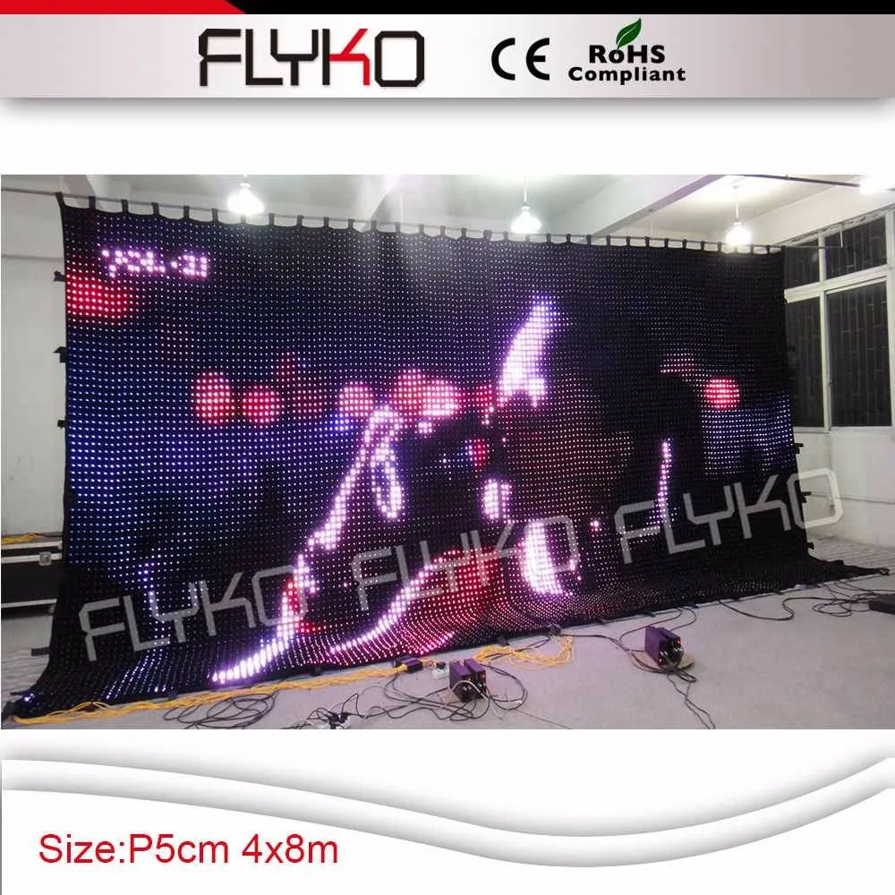 p5 led video curtain 15