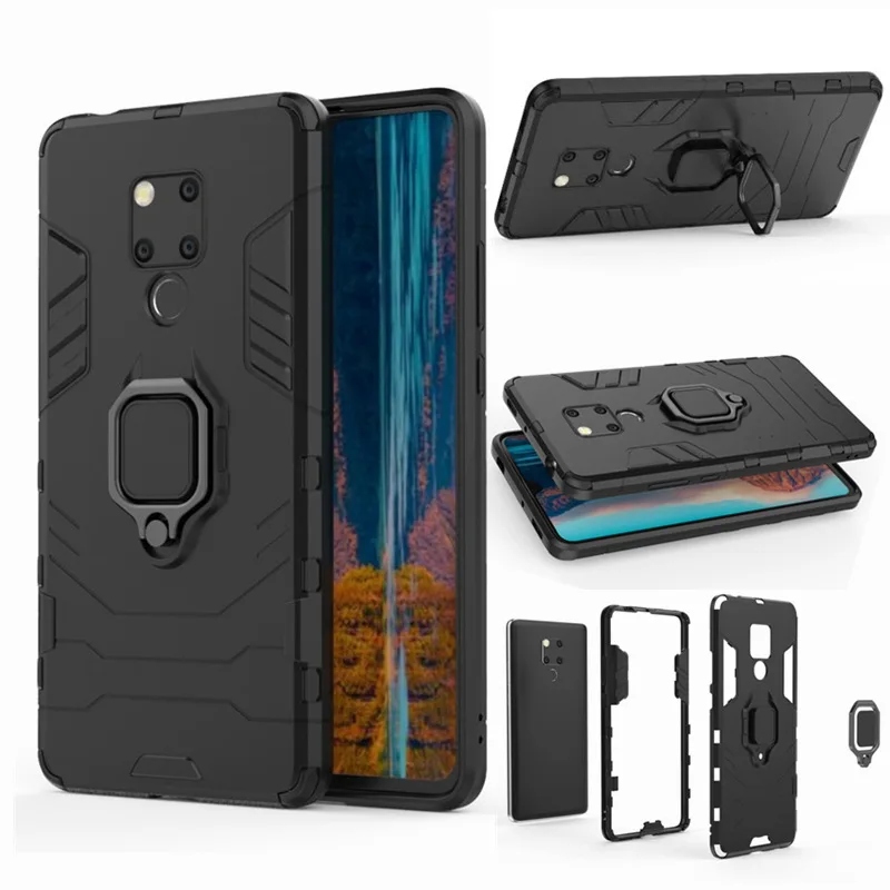 Армированный чехол для Huawei Mate 20 Lite роскошный силиконовый тпу автомобильный