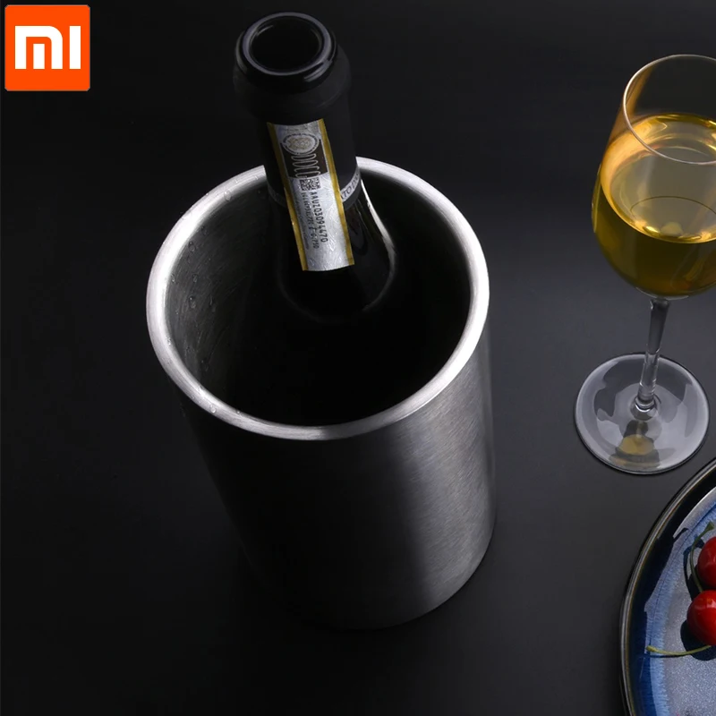 Оригинальное двойное ведро для льда Xiaomi Mijia Circle Joy из нержавеющей стали