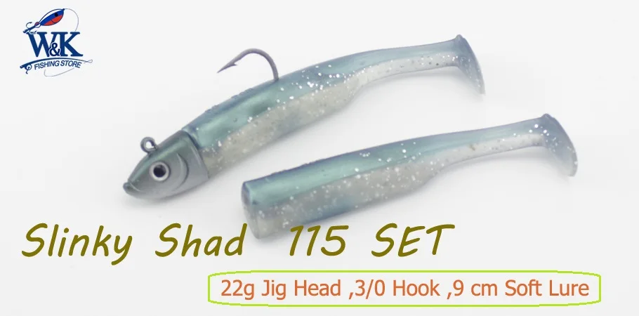Fishing Lures with Jig Head 1/0 Hooks 12g 2pcs/pk for Soft Vinyl Weight 3/7 oz with Laser EYES Inshore JIG HEAD Hook