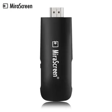 MiraScreen ТВ-палка беспроводной WiFi 1080P Дисплей приемник HDMI ключ 2,4 ГГц DLNA Airplay Anycast Miracast приемник PK Chromecast