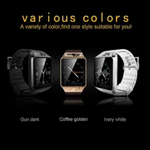 Update Smart Uhr GV08S 1,5 zoll 2.0MP Kamera GV08S Bluetooth Smartwatch Telefon für Android Phone Support-sim-karte MicroSD TF