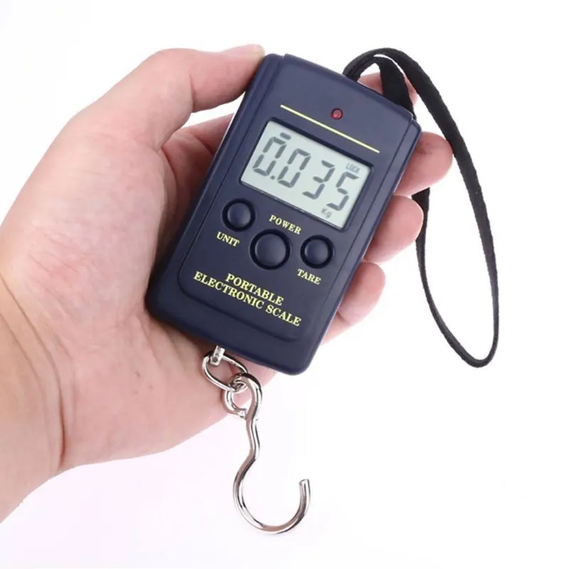 88lb/40kg Digital Scale, Electronic Fishing Hanging Hook Scale, Easy