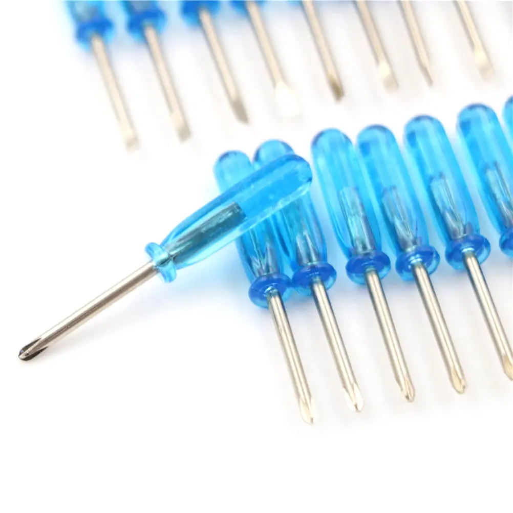 10Pcs//Lot 45mm Mini Precision Flat-blade//Cross Screwdriver Set Repair Tools TB