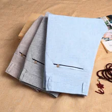 Брендовые мужские повседневные брюки, весна и лето, стиль, деловая мода, тонкие однотонные мужские брюки