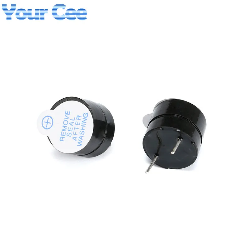 10 pcs Mini 5v Buzzer Electromagnetic Speaker Alarm Cable