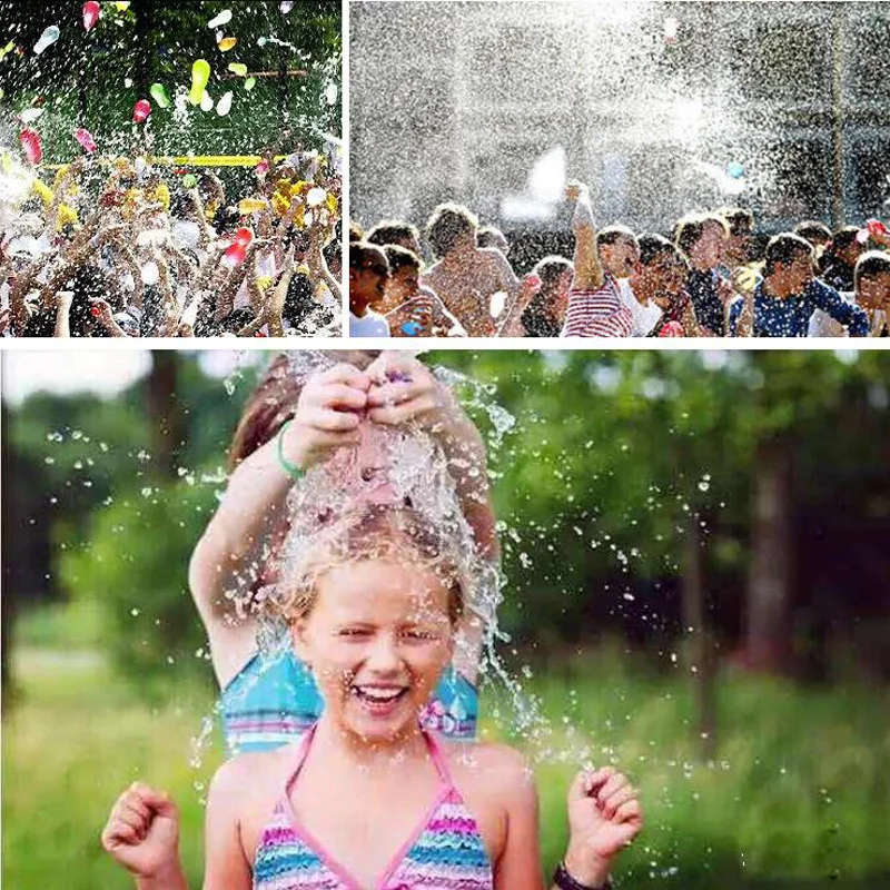 

370Pcs/lot Water Balloons Pool Inflatable Toys Game Amazing Magic Water Ballonnen Bombs Fun Toys Kids Summer Beach Games Party