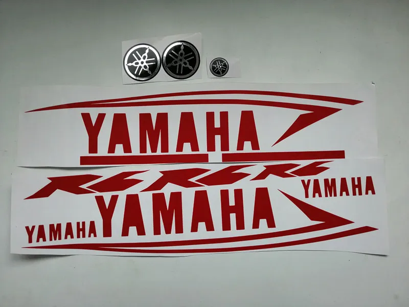 

Sticker for Yamaha R6 Decal Pack Set Stickers Motorcycle Bike Replacement Refresh Kit red color