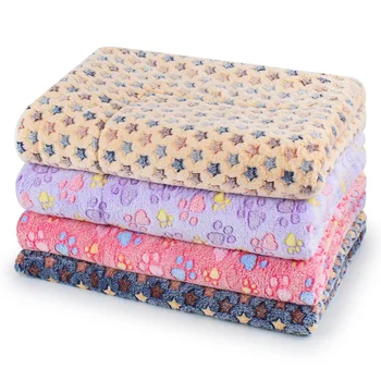 

AHUAPET Pet Blanket Mat For Dog Pads Mat For Cats Cat Bed Mat Basket Fleece Soft Cushion Warm Quilt Product Cushion Towel E