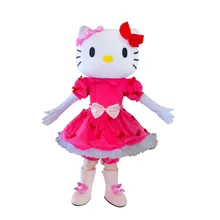 KT hello kitty маскарадный костюм для взрослых нарядное платье