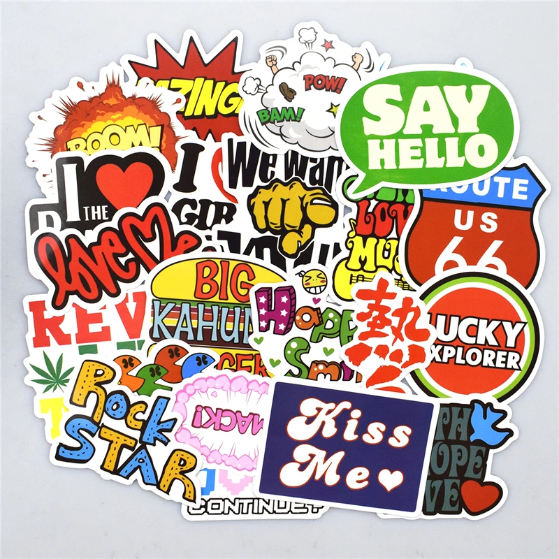 Стикер для текста. Слово из наклеек. Наклейки с текстом. Разные надписи. Текстовые стикеры.