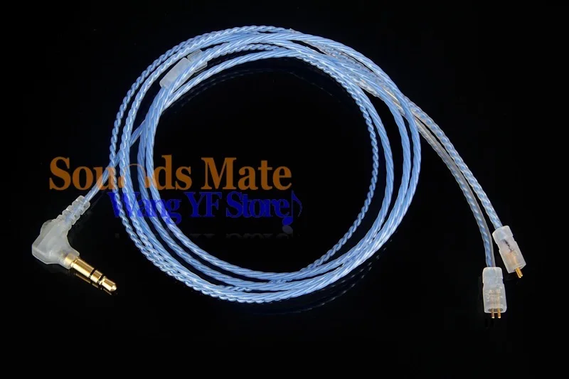 Silver Plated 6N OFC Cable For Ultimate Ears UE TF5 TF10 10pro TF15 SF5 Pro SF3 4 Colors Select