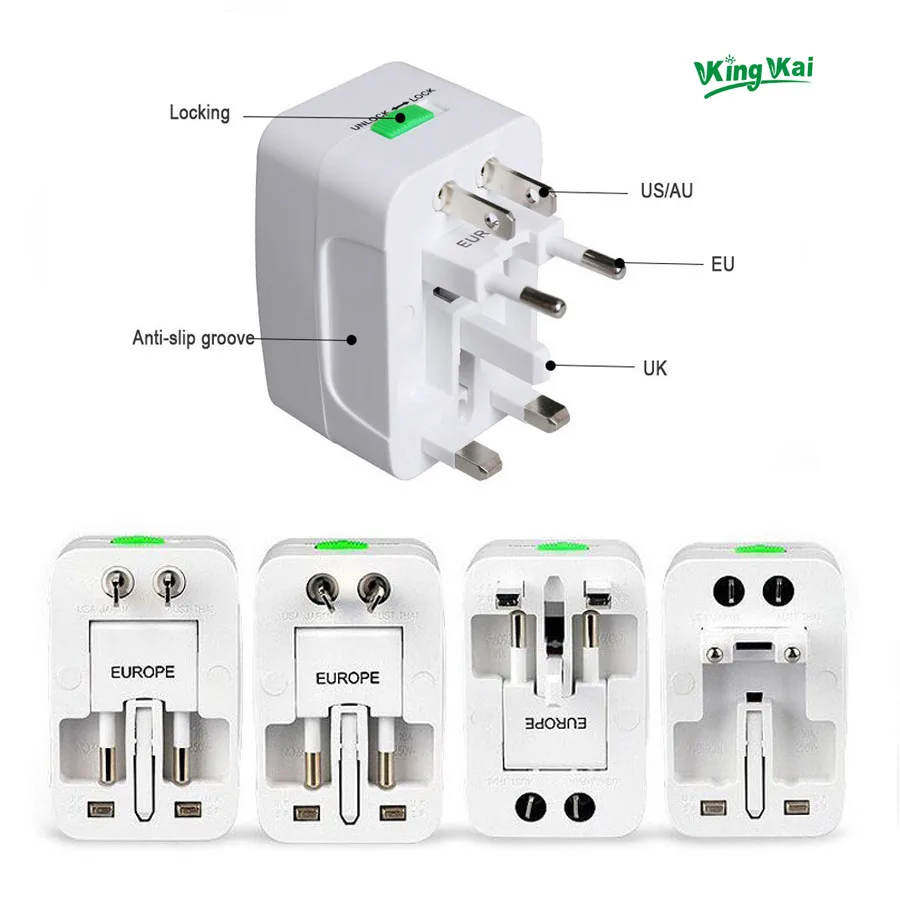 Universal Electric Plug Power Socket-Adapter Travel All In One AC Power Converter Adaptor-004