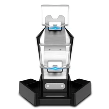 T1 контроллер зарядное устройство зарядная станция 2 Usb зарядное устройство кронштейн Быстрая зарядка для Ps4 серебро+ черный