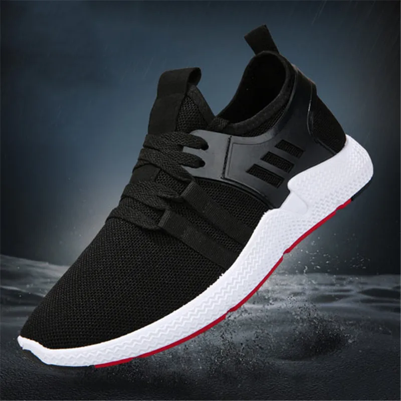 New Mesh Men's Casual Shoes Lightweight Breathable Soft Bottom Walking Shoes Tennis Shoes Fashion Comfortable Sports Shoes Men