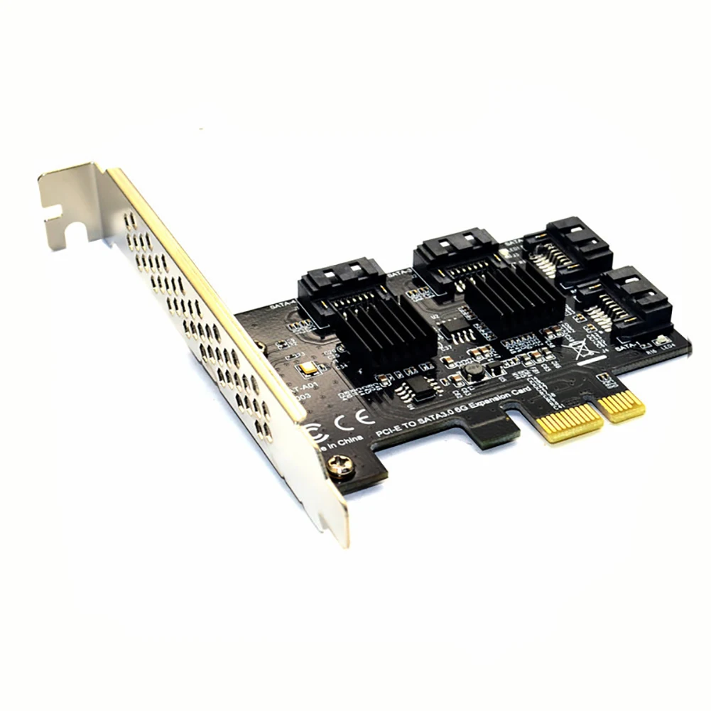 Profesional adaptador Express controlador SATA3 puerto de expansión práctica PCI-E añadir tarjeta intercambiables en caliente multiplicador seguro
