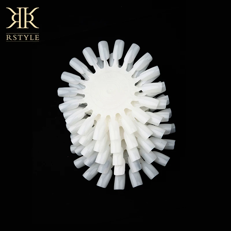 Накладные ногти ROSALIND цветная карточка для нейл арта инструменты практики