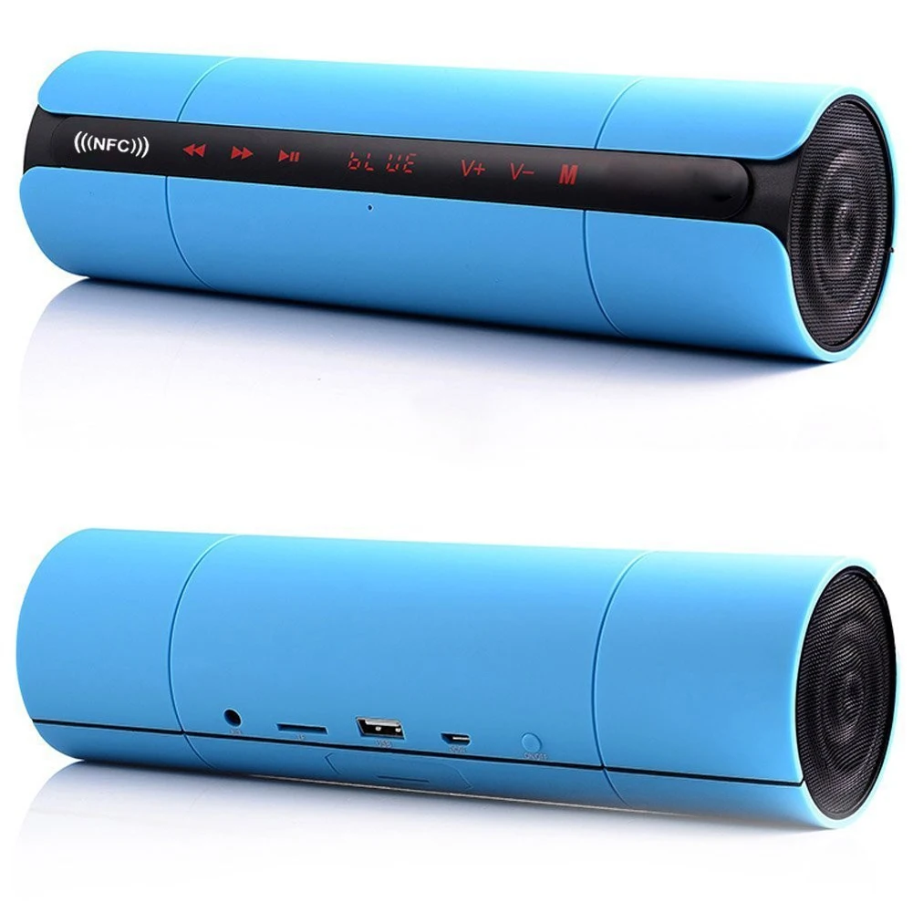 

2017 Hot Smart Caixa De Som Touch NFC KR-8800 Wireless Portable Bluetooth Speaker Colorful Shell Music Box Free Shipping EG9506