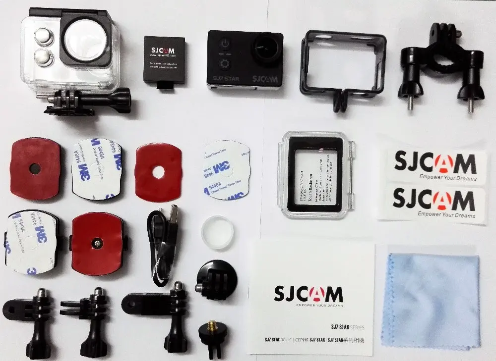 SJCAM SJ7 Star WiFi 4K 30FPS 2' сенсорный экран дистанционного действия шлем Спорт DV камера Водонепроницаемый Ambarella A12S75 чипсет SJ7