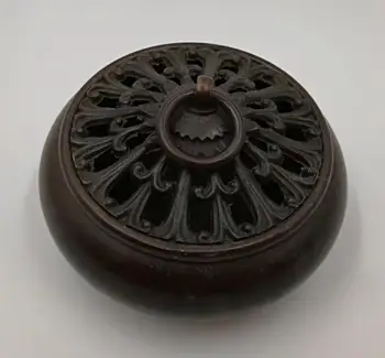 

Chinese archaize Brass handmade Incense burner Statue