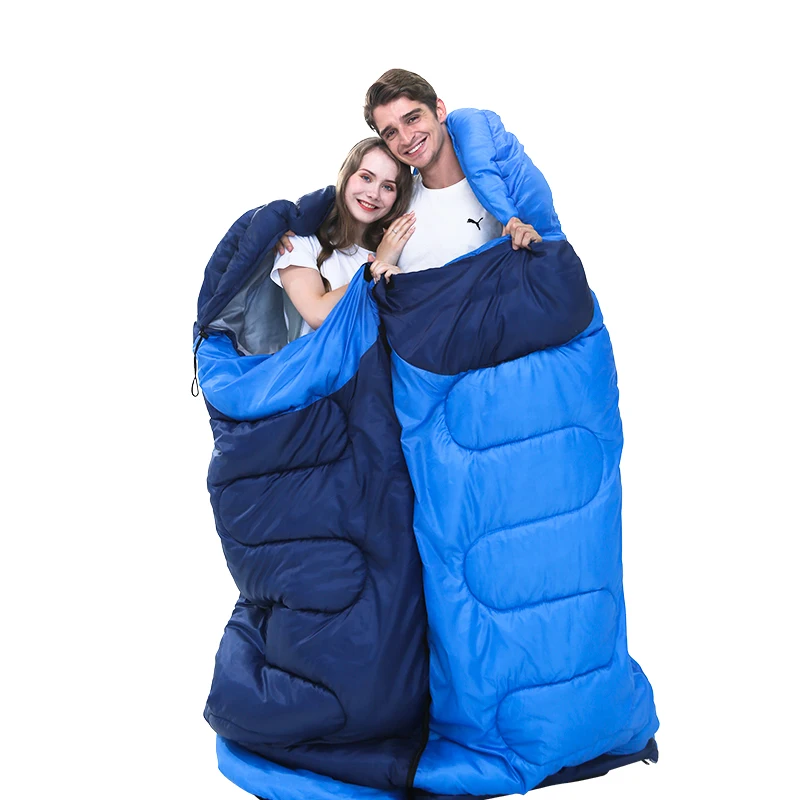 1.6kg Hands Can Be Stretched Out Splicing Double Sleeping Bag Ultralight Waterproof Sleeping Bag For Outdoor Camping And Hiking 1.6kg Hands Can Be Stretched Out Splicing Double Sleeping Bag Ultralight Waterproof Sleeping Bag For Outdoor Camping And Hiking