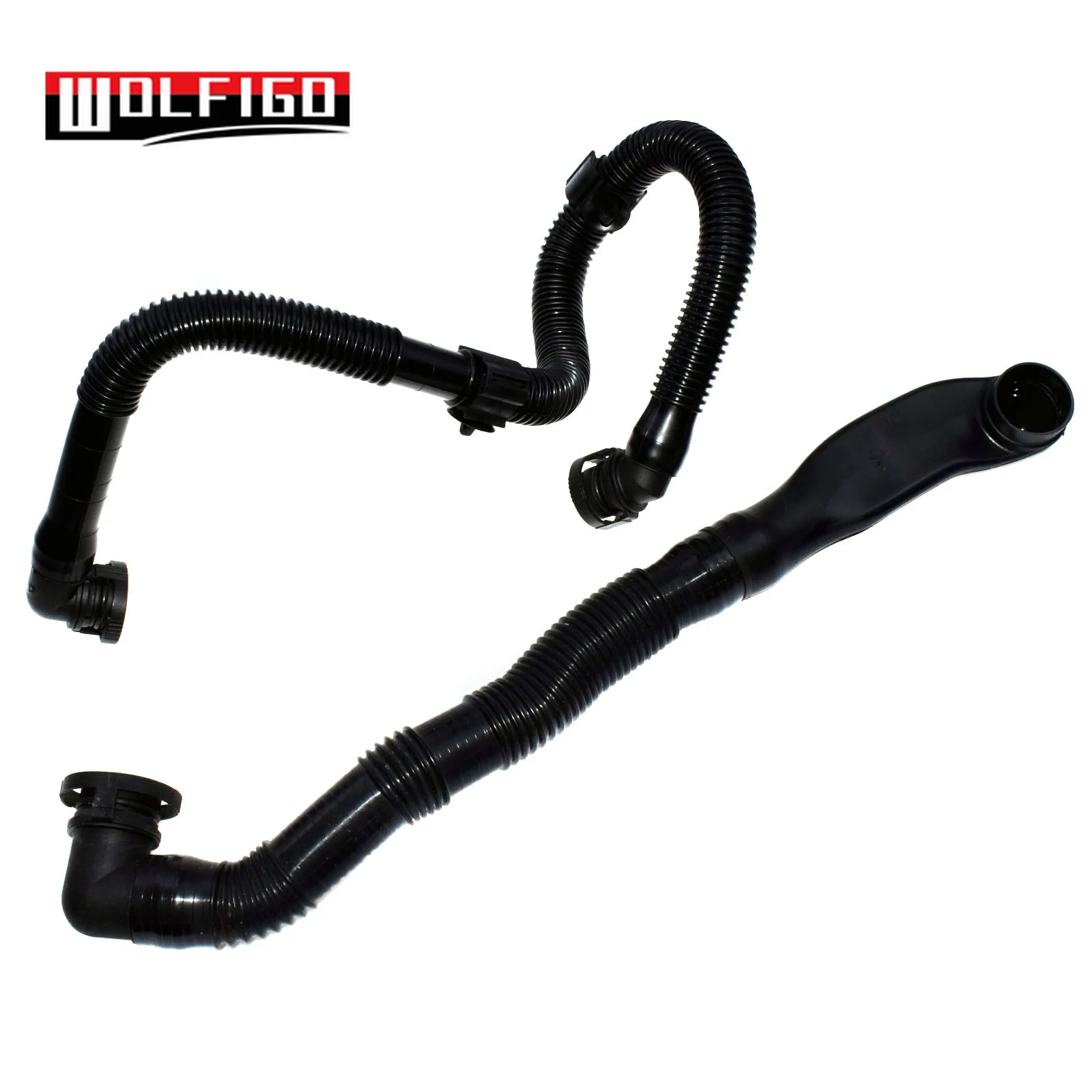 WOLFIGO New 1PC / 2PCS Secondary Air Pump Connector Hose Connectors For